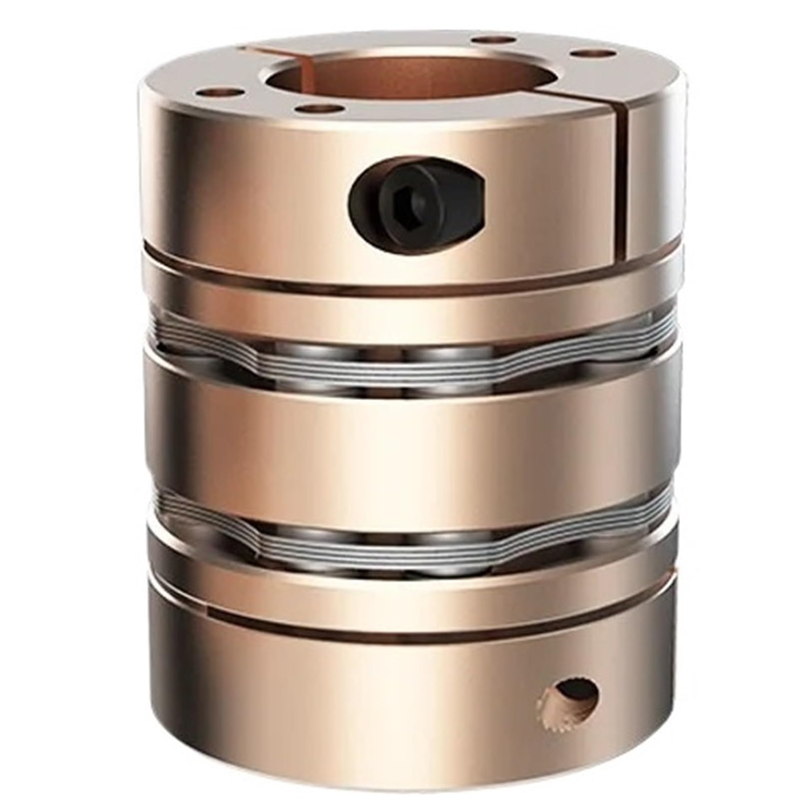 Accouplement à diaphragme élastique D26L35, arbre de 4 à 12mm, 8 vis, coupleur d'arbre à disque industriel Flexible haute Performance(4X6)
