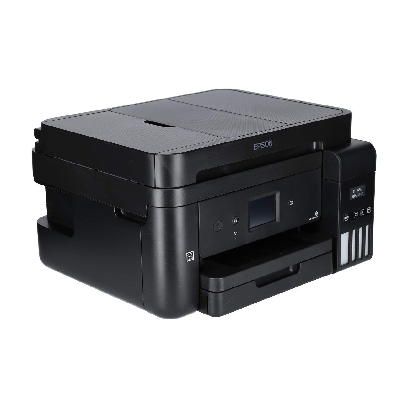 Epson EcoTank ET-4750 Stampante Inkjet 4-in-1, Stampa Fronte/Retro, Fax, Wi-Fi, Nero