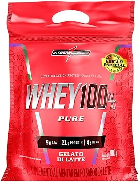 Whey Protein Integralmedica 100% Pure Gelato Di Latte - 900g