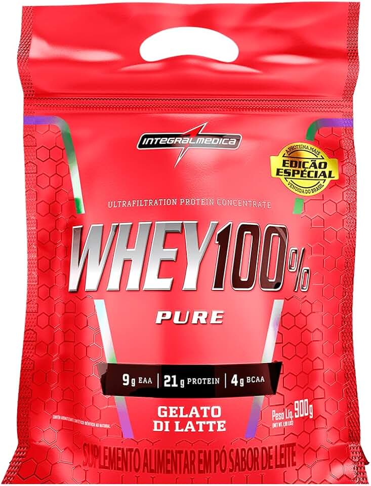 IM WHEY 100% PURE GELATO DI LATTE 900G POUCH - Super Mass Gainer
