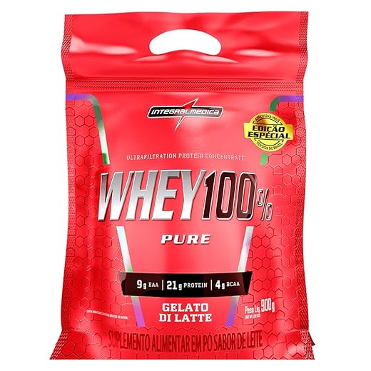 IM WHEY 100% PURE GELATO DI LATTE 900G POUCH - Super Mass Gainer