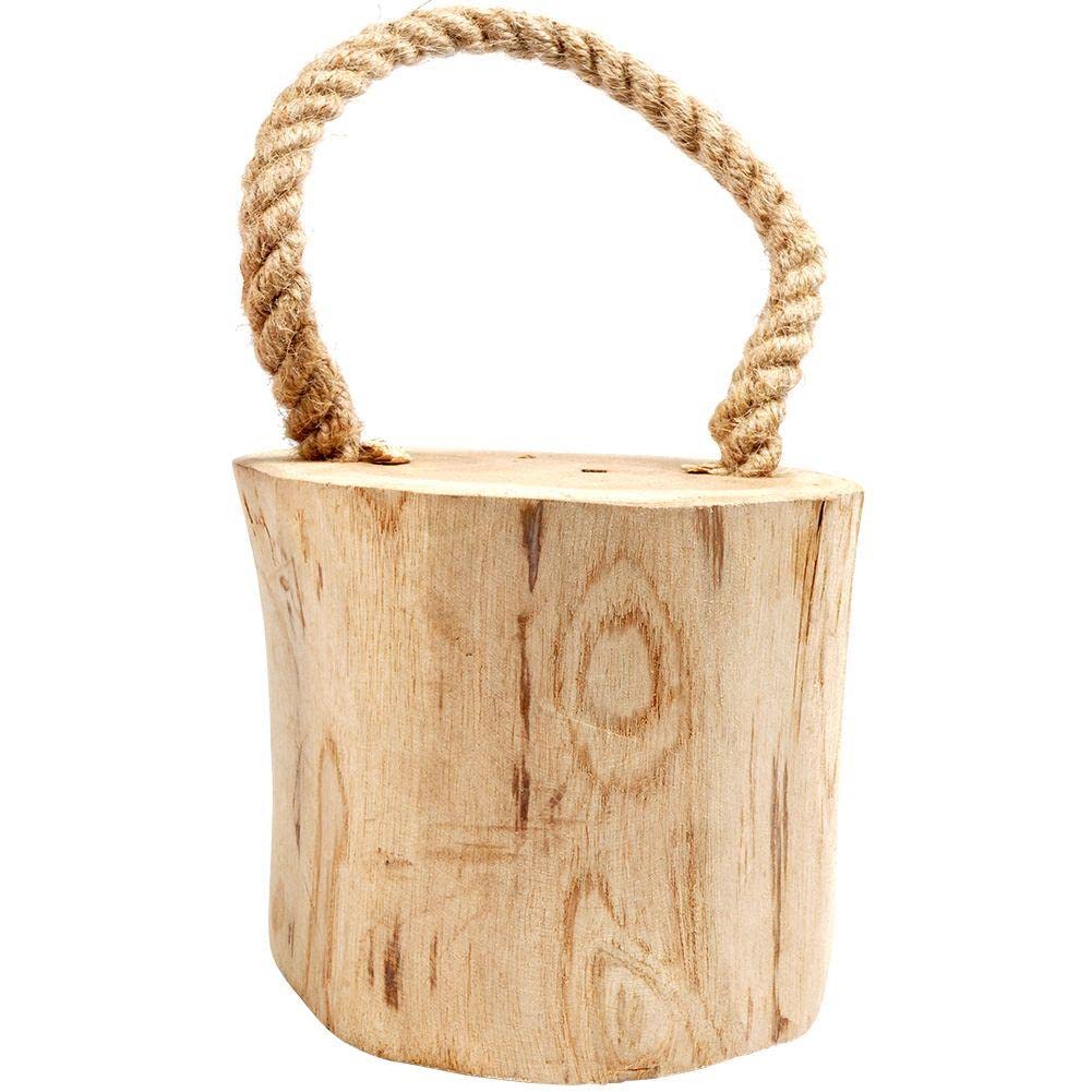 Butoir de porte en bois au style scandinave pour sécuriser le salon et la chambre