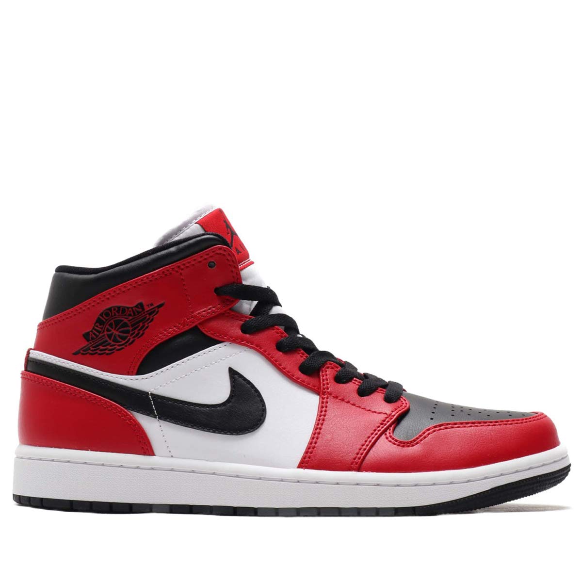 Amazon.co.jp: [ナイキ]エアジョーダン 1 ミッド シカゴ ブラック トゥ