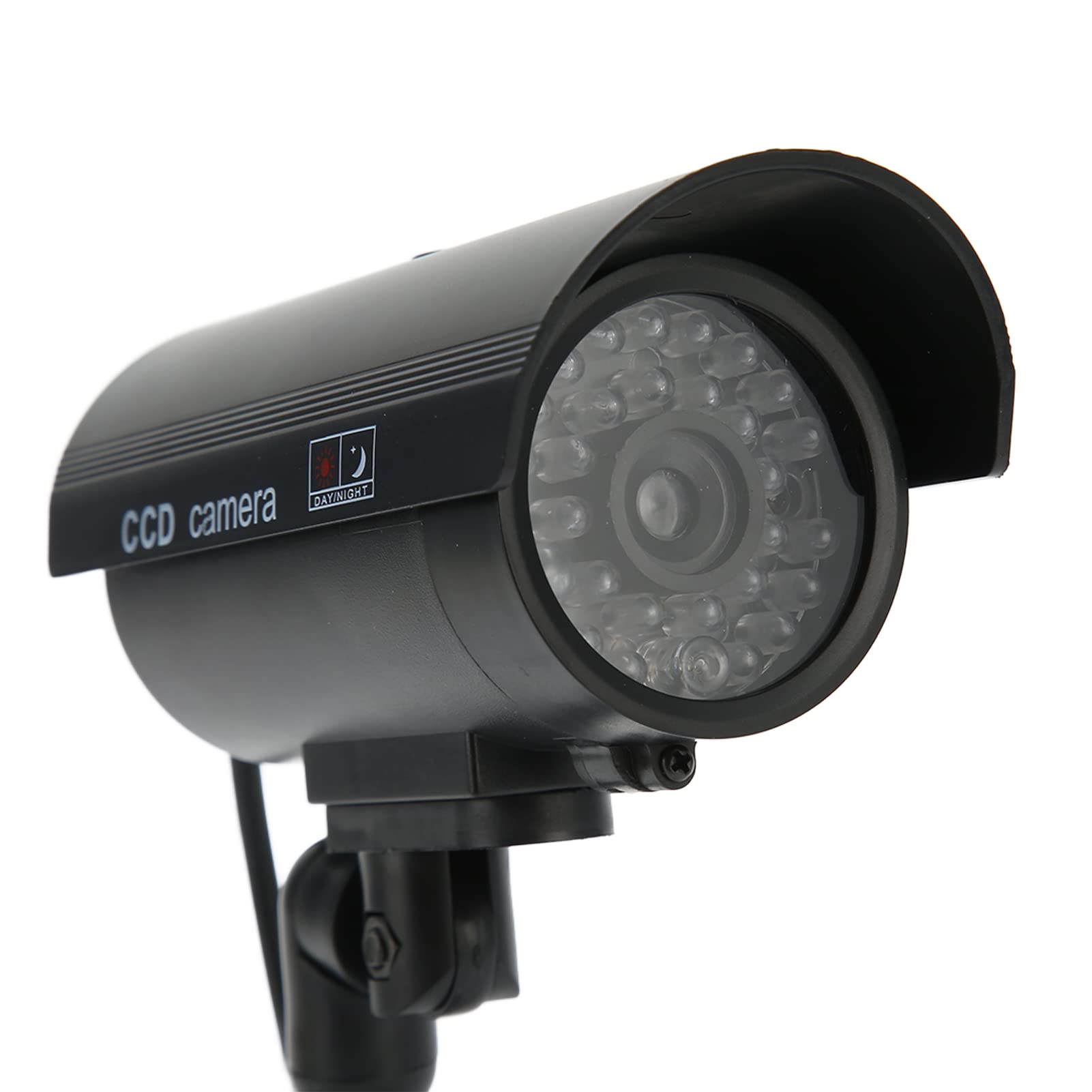 Fausse Caméra De Surveillance Brinks - Avec LED Et Autocollants D'avertissement