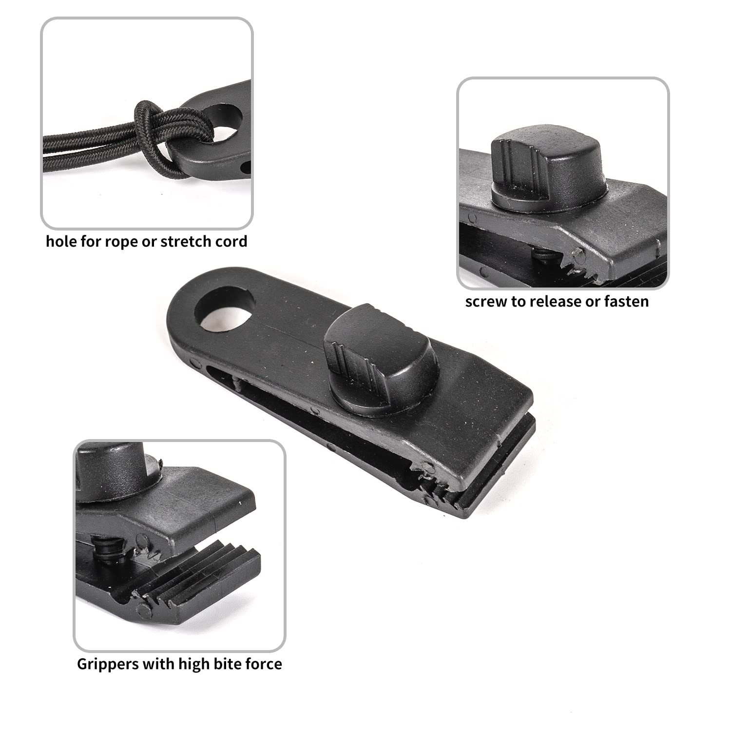 PALI IN TELONE Da Campeggio - Pali Per Tenda Telescopica In Alluminio - Foto 5