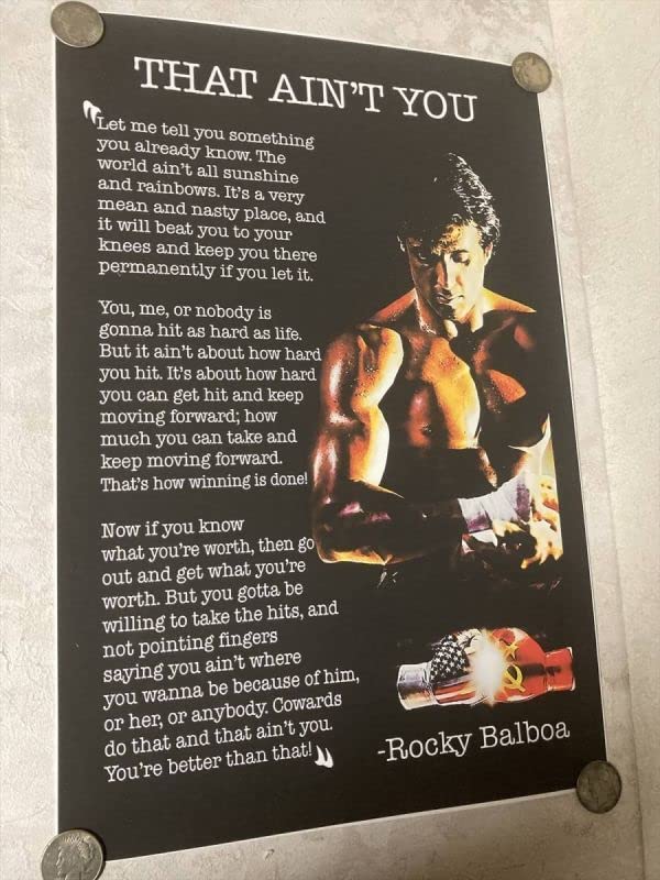 希少品 当時物 シルベスタ-スタローン 映画『ROCKY IV』のポスター 本日はシルベスター・スタローン76歳の誕生日！新ロッキー