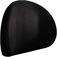 Vista 1 de Almohada lumbar para automóvil, soporte lumbar de espuma viscoelástica, cojín lumbar para aliviar el dolor de espalda, cojín lumbar para asiento