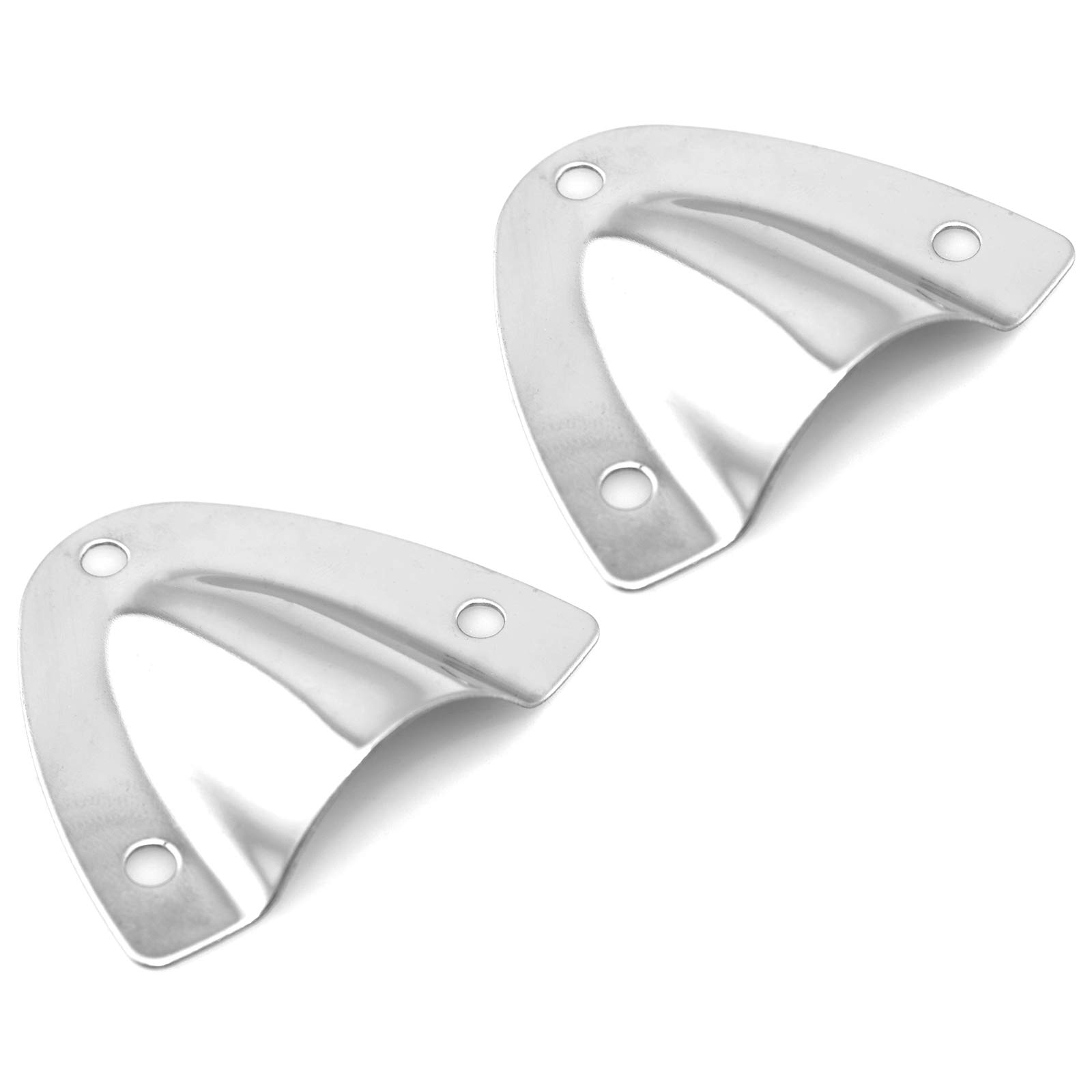 Lind Kitchen45x39mm Clamshell Vent Clam Shell Vent Wire Cable Vent Cover for Boat Marine Boat