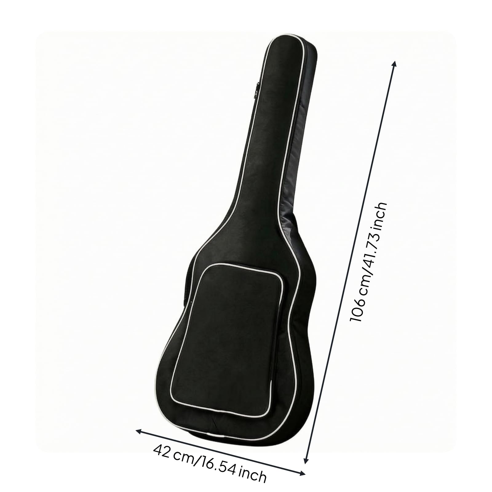 Borsa per Chitarra Acustica 41 Pollici con Regolabili Ispessita