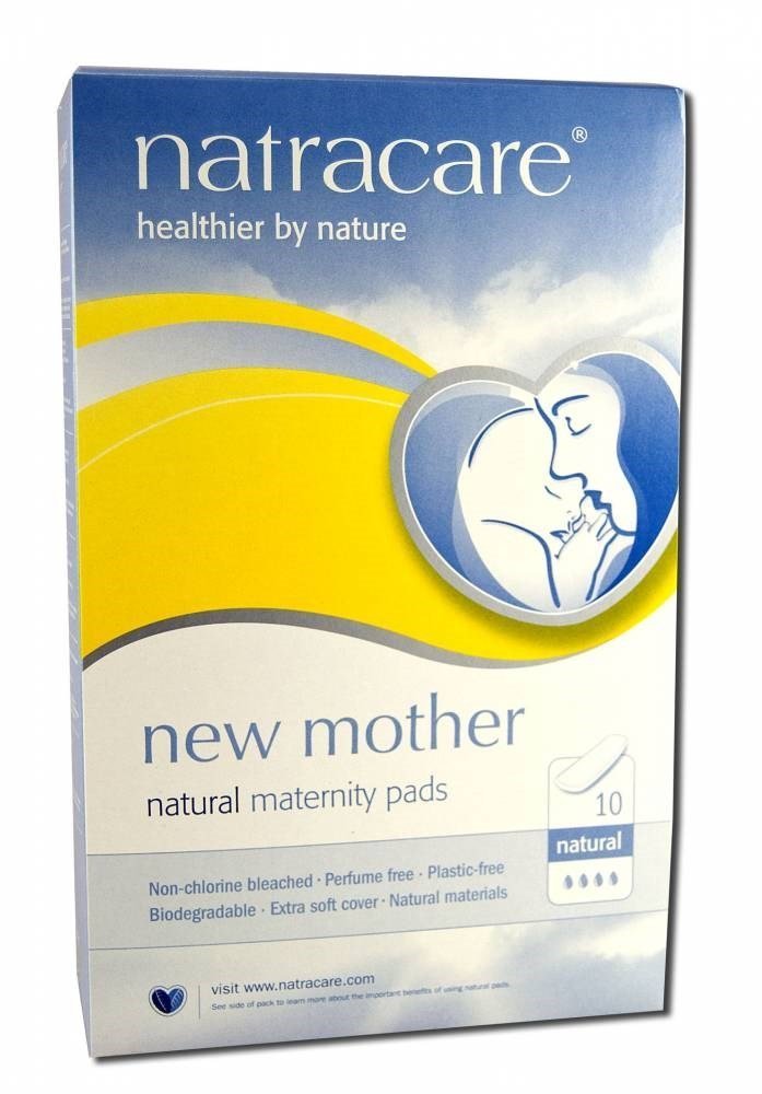 NATRACARE3045 New Mother Maternity Pads 10 Count