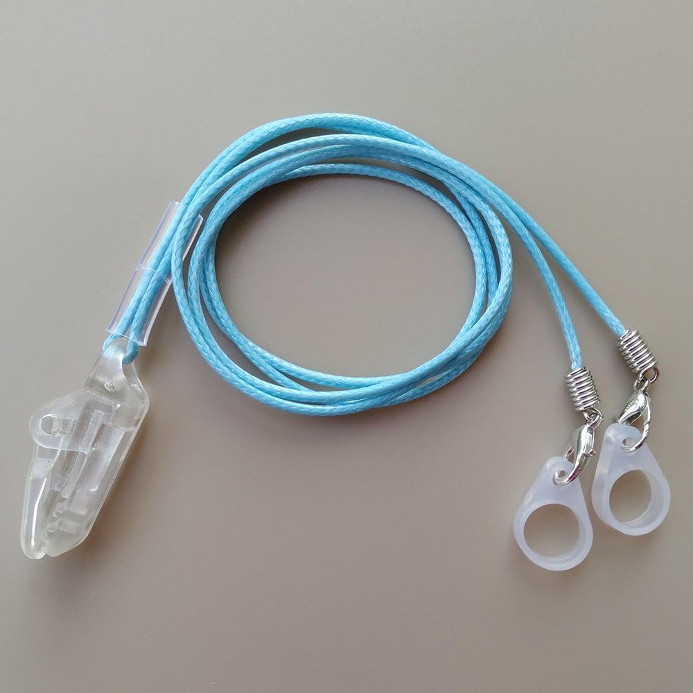 BTE Hearing Aids Clips Safty Protection Accessory Commonly Used for Children & Adults (Light Blue)