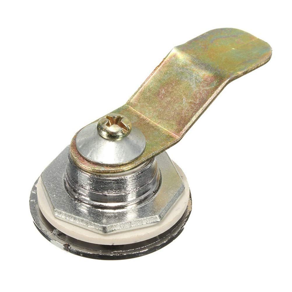Security Furniture Lock Cabinet Drawer Cabinet Cam Lock Single Point Security Cam Lock with Keys for Display Cabinet Drawer Household Office (138-32