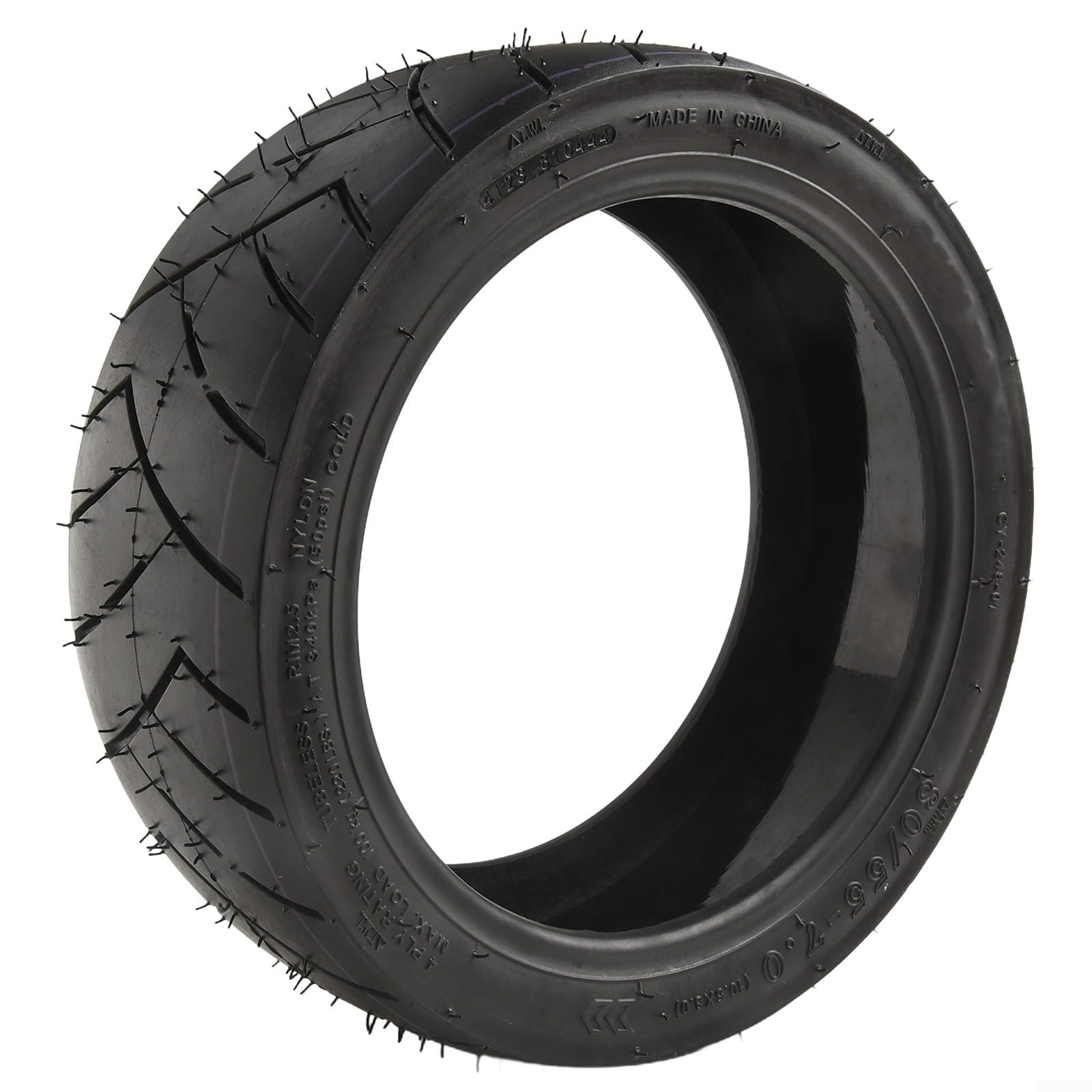 10.5x3.0 Auto-riparazione pneumatico vuoto costruito per Ninebot P65D Scooter elettrico compatibilità 80/55-7.0 (auto-riparazione)