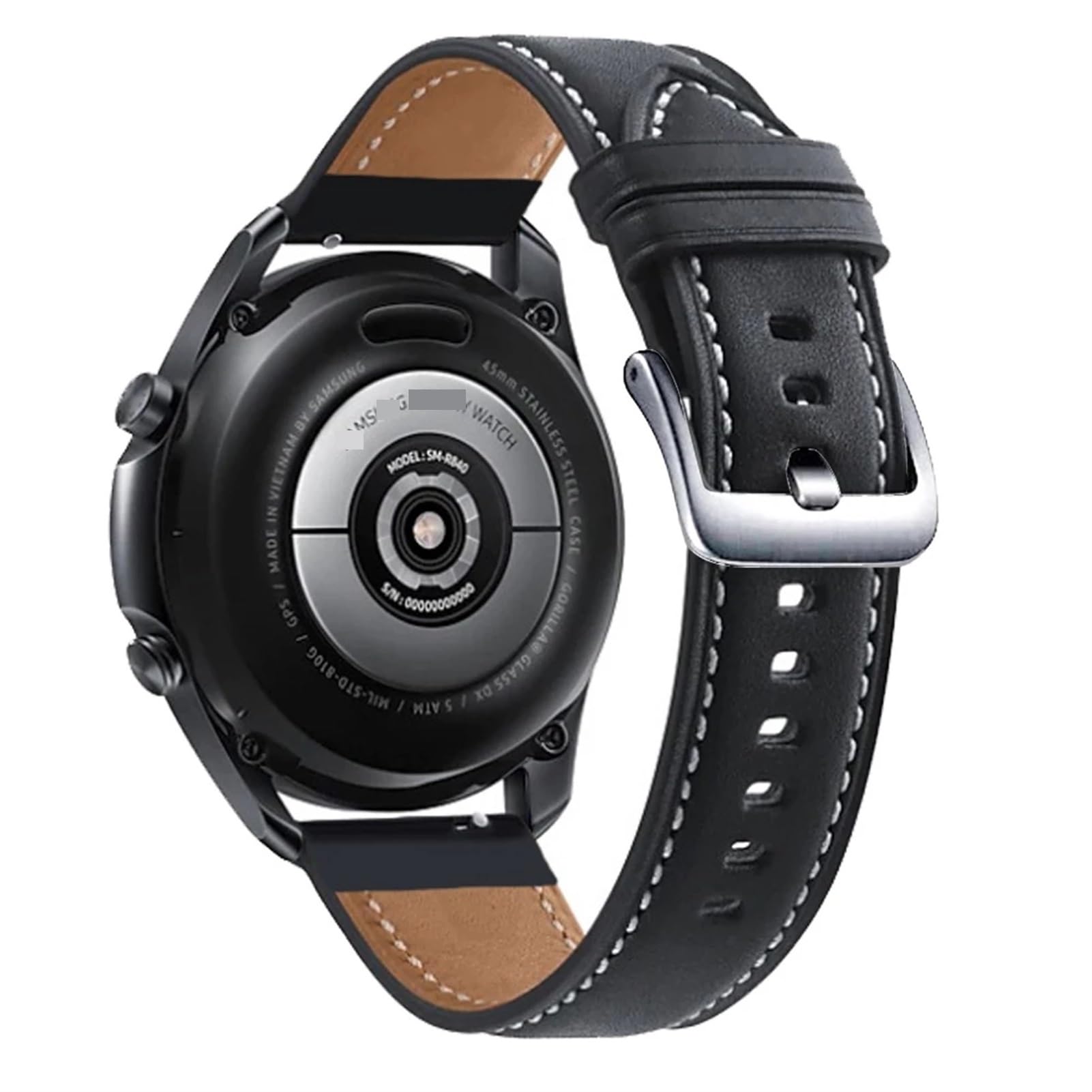 Correa de reloj para Samsung Galaxy Watch 4 que soluciona las irritaciones de la silicona 8