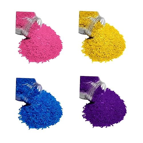 The Wood Etch Colored Rice, Sensory Rice, Sensory Bin, Play Rice, Sensory Table Filler, Play Rice for Kids, Arts and Crafts for Kids, Toddler