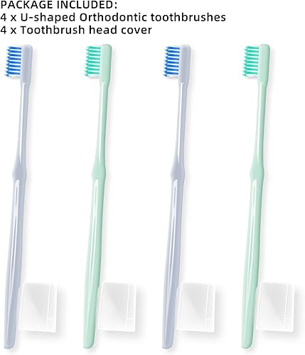 Miniatura 9 de Y-Kelin Cepillo de dientes de ortodoncia 2IN1 con cepillo interdental