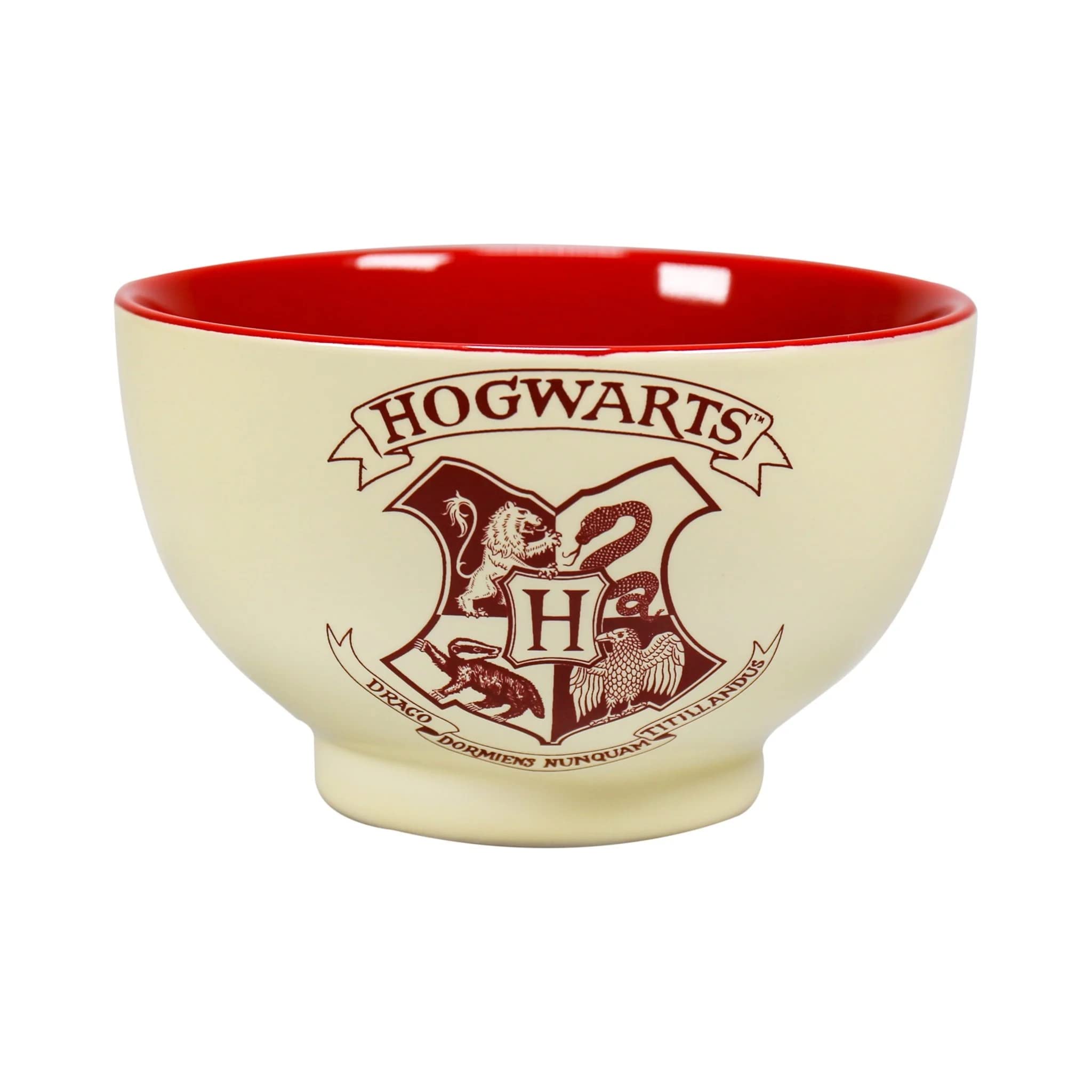 Abysse Corp Harry Potter - Cereal Bowl - Hogwarts - Crest Logo - Ceramic Cereal Bowl - School Crest