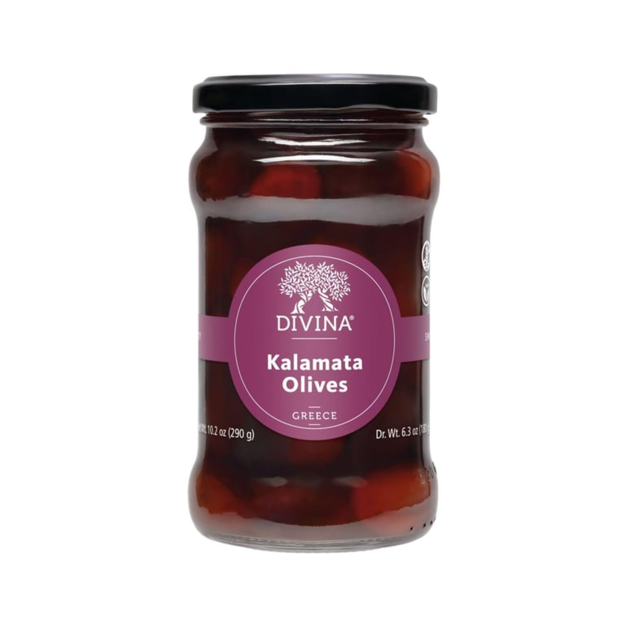 Divina Organic Kalamata Olives, 6.3 oz