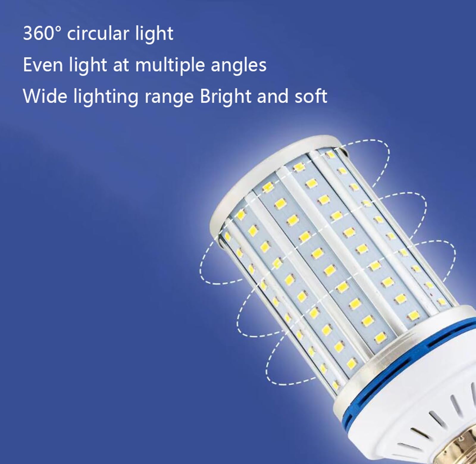 Lampadina LED E27 15w 20w 30w 40w Equivalente 50w-200w Illuminazione Risparmio Energetico 1500-3500 Lm Nessuno Sfarfallio Non Dimmerabile Uso Domestico Interno Lampadine(E27 40W neutral 4000K,4cps)