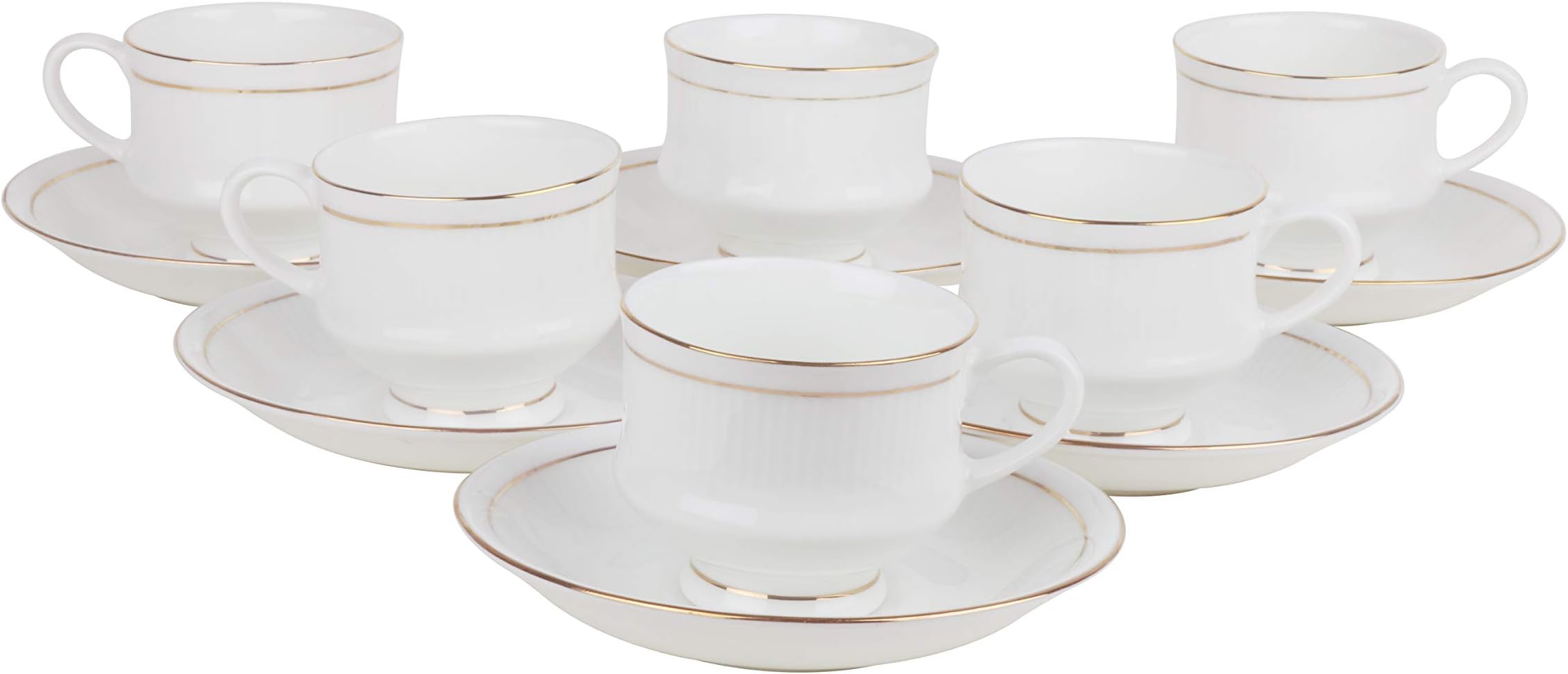 Buy EEzra BP Bharat FINE Tableware Bone China Tea Cup/Coffee Mug for Home & Office(White) (6