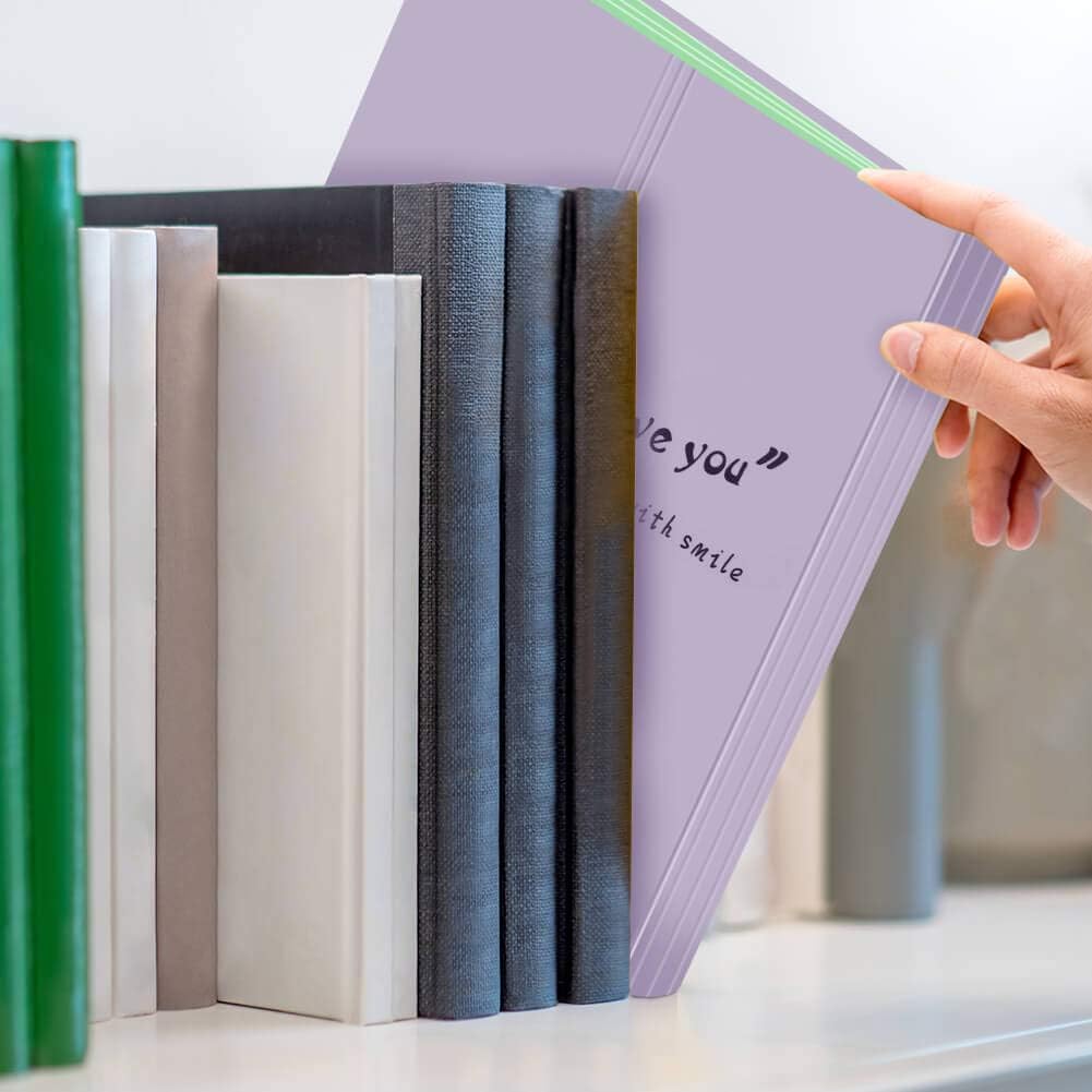 Selizo 6 Pcs File Organizer Expanding with 5 Pockets, Plastic A4 Size Office File Folders Organizer and 168 Pcs Labels for School Teacher Office Documents