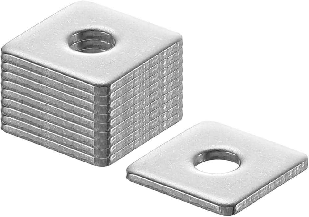 Amazon | uxcell 角ワッシャー M3x10mm 角座金 内径3 mm 厚さ1mm Amazon | uxcell 角ワッシャー M3x10mm 角座金 内径3 mm 厚さ1mm