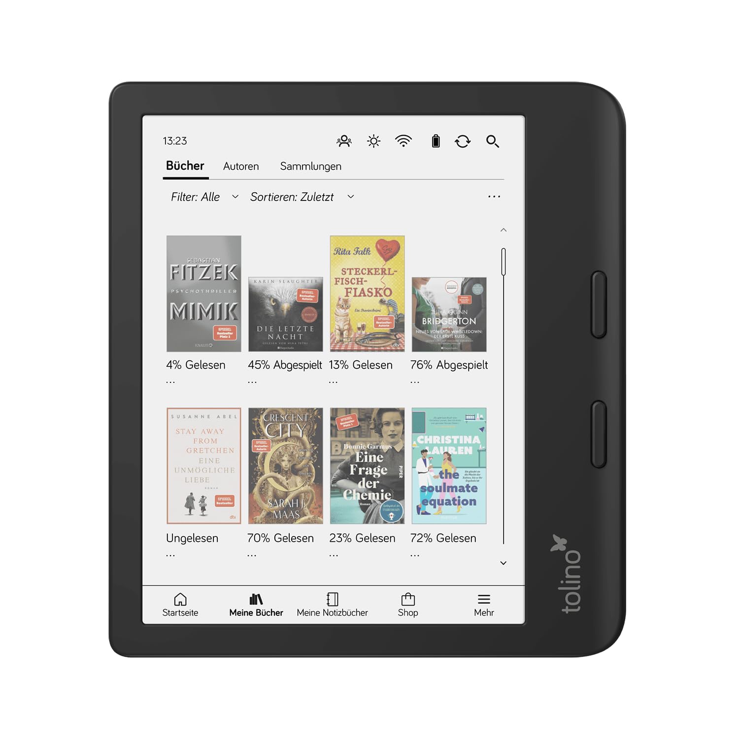 tolino Vision Color – 7-Zoll E-Reader mit Farbdisplay