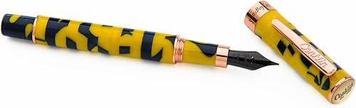 Miniatura 7 de Conklin Estilografo Mosaico Pluma estilográfica NaranjaNegro- S