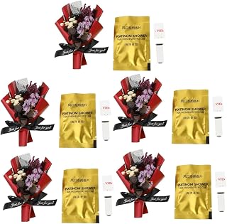 VICASKY Saída De Ar 5 Peças De Decoração De Flor Preservada Decoração De Carro Clipe De Flor Medalhão Difusor De Aroma De Carro Clipe Oul Difusor De Fragrância