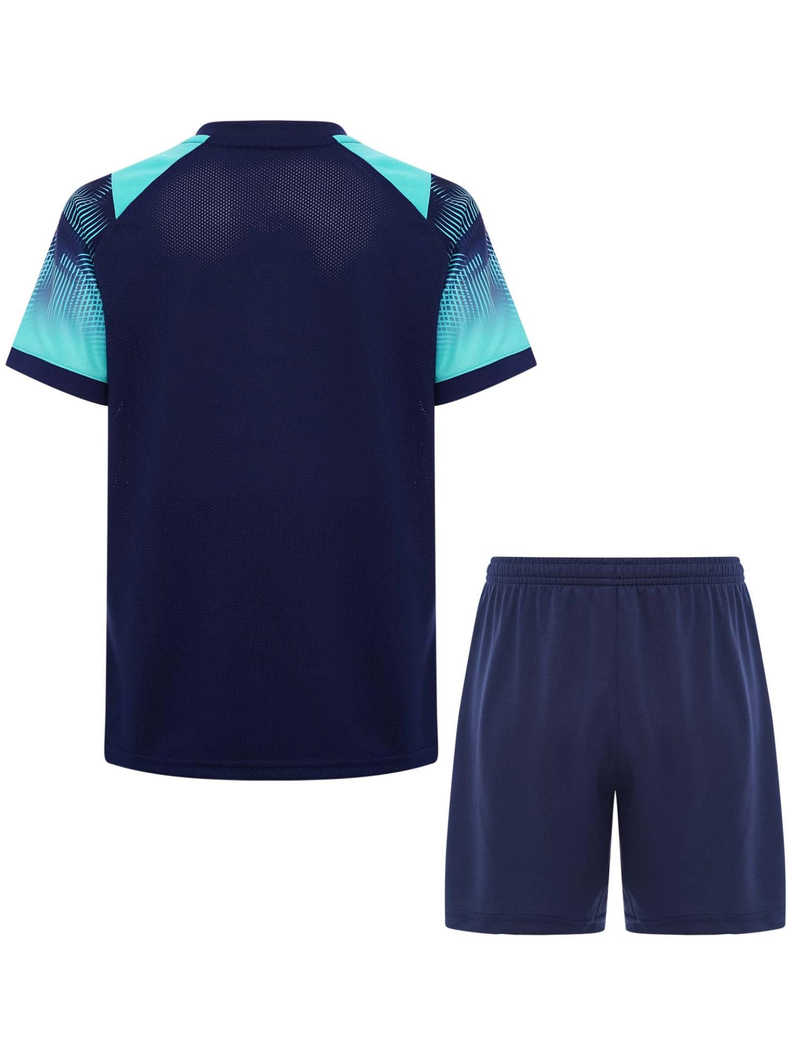 Conjunto de fútbol infantil con pantalón corto, chándal deportivo de verano, 5-16 años