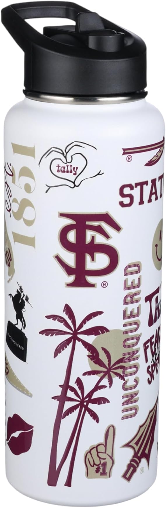 FSU Team Spirit Water Bottle
