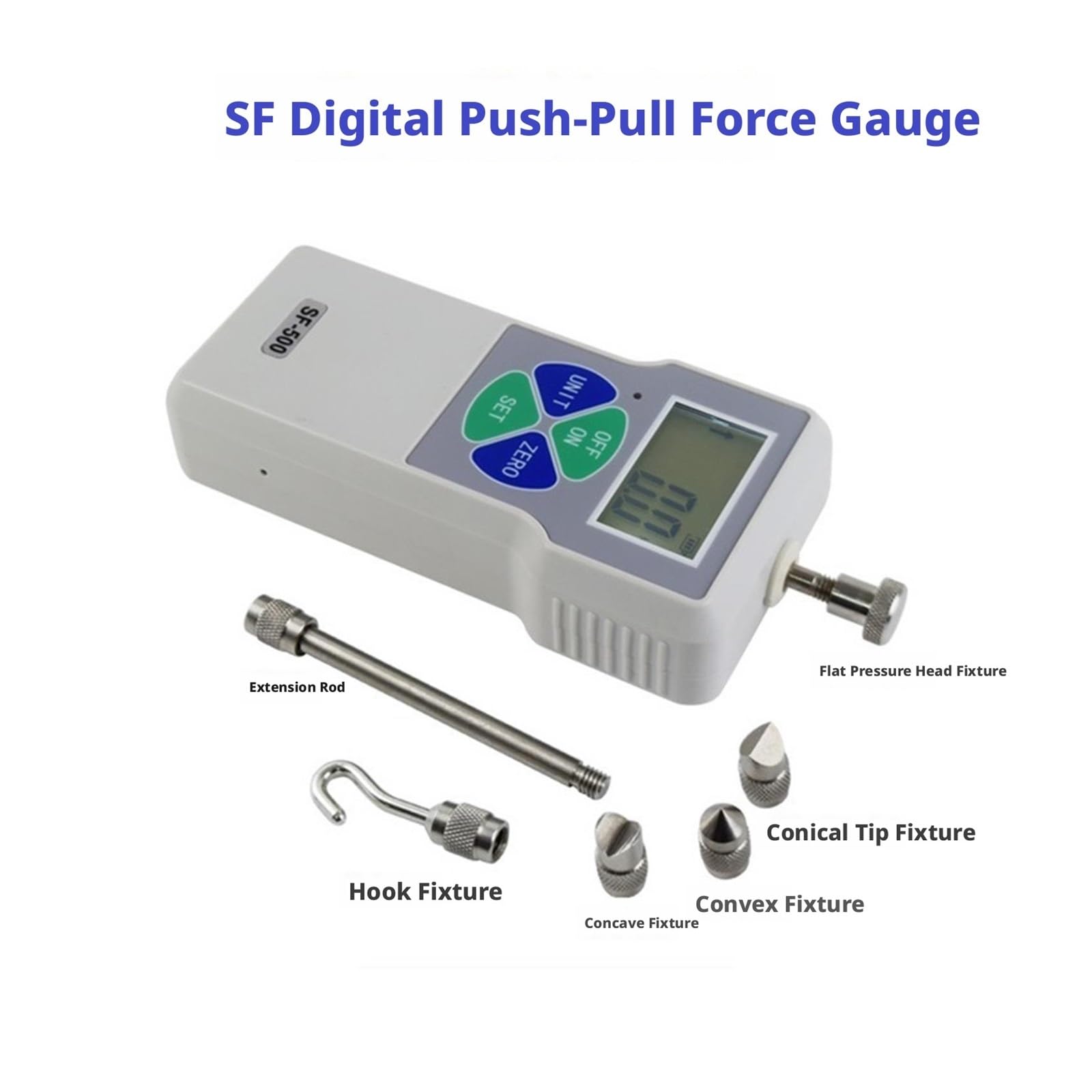 Medidor de fuerza, Serie 0 de vaivén del Sf indicador fuerza Digitaces a la tensión electrónica 500N(SF-100(100N/10kg))