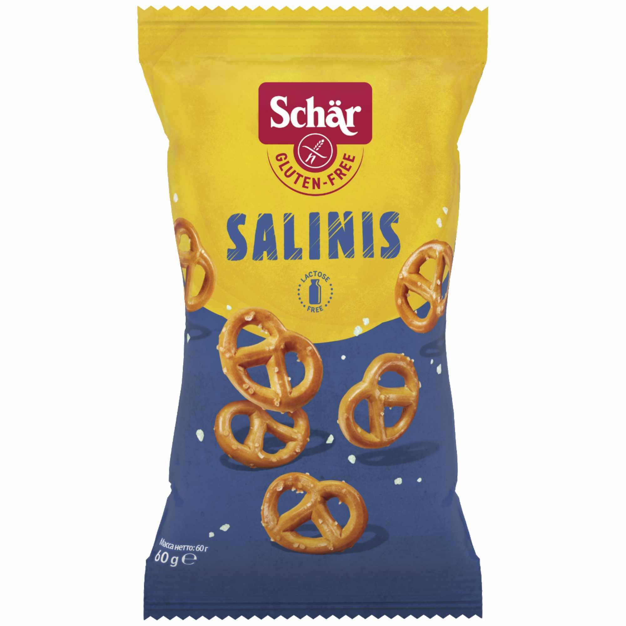 usy Bundle für Schär Salinis glutenfrei VPE (20x60g Packung) + usy Block