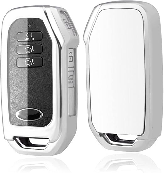 Ruiya Compatible with 2022 2023 2024 Kia EV6 Key Cover, Car Key Case EV6 Key Case Protective