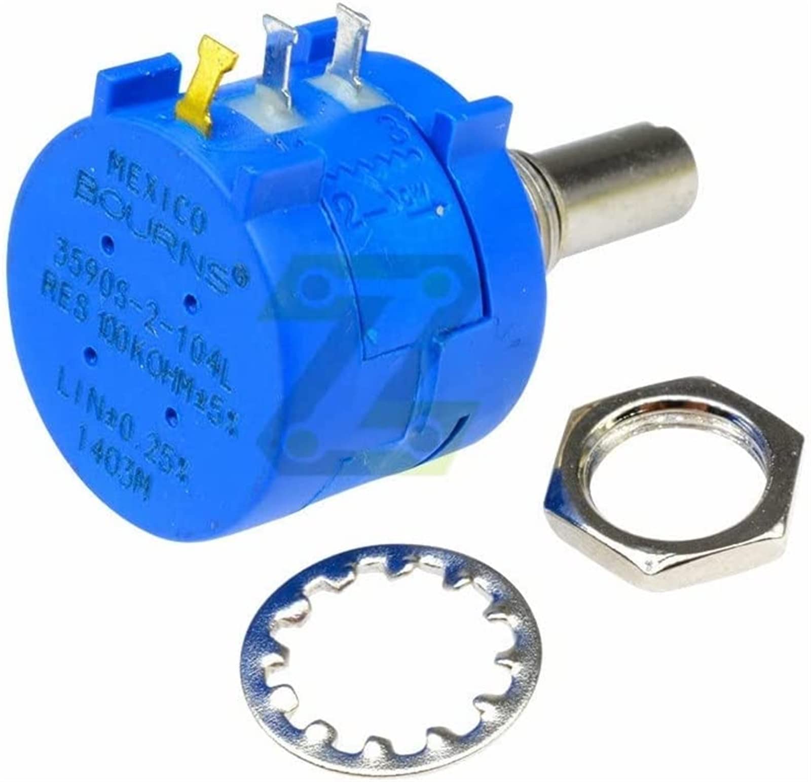 Commutateurs industriels 3590S-2-104L potentiomètre de précision multi-tours 100K