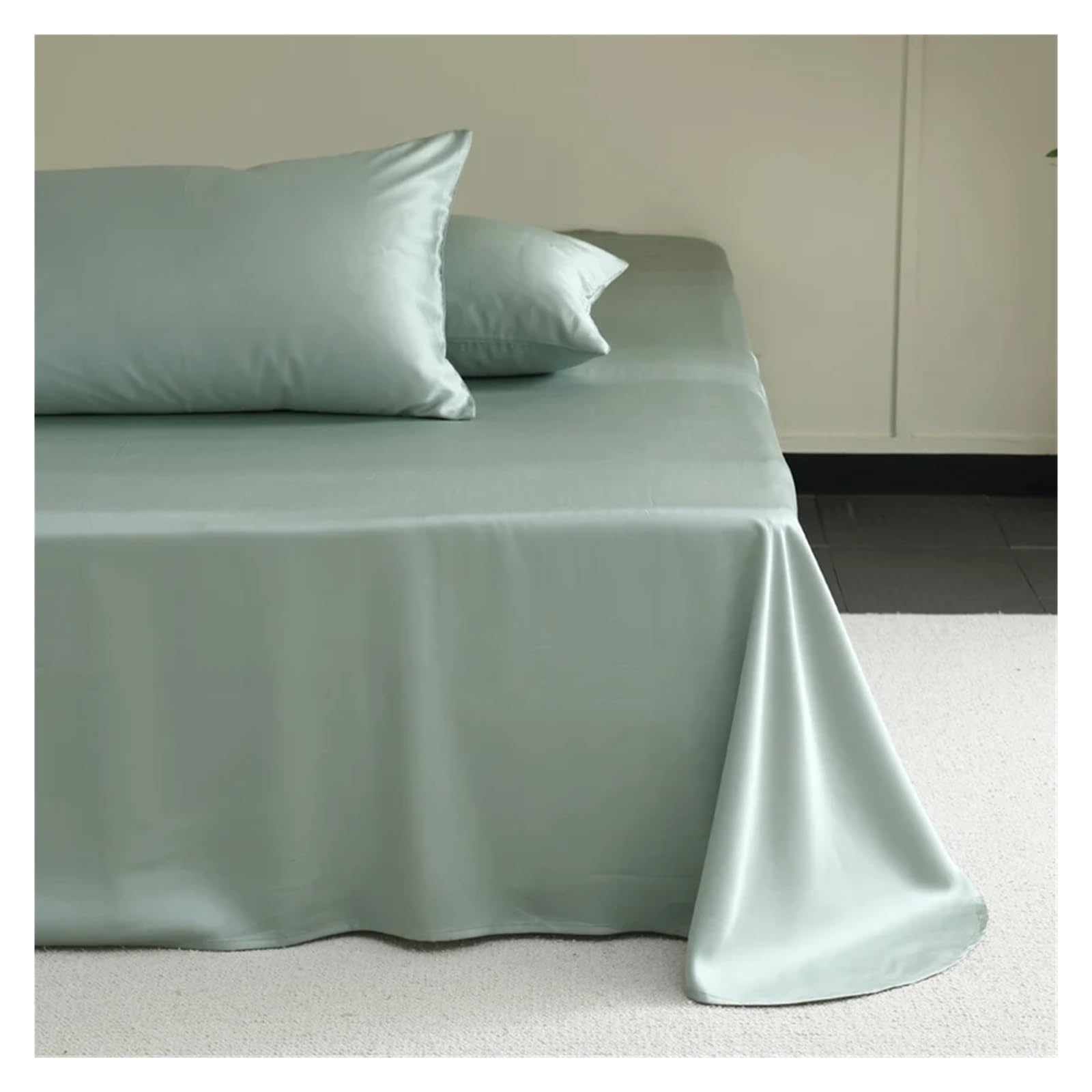 Drap de lit en soie multicolore pour optimiser le confort estival