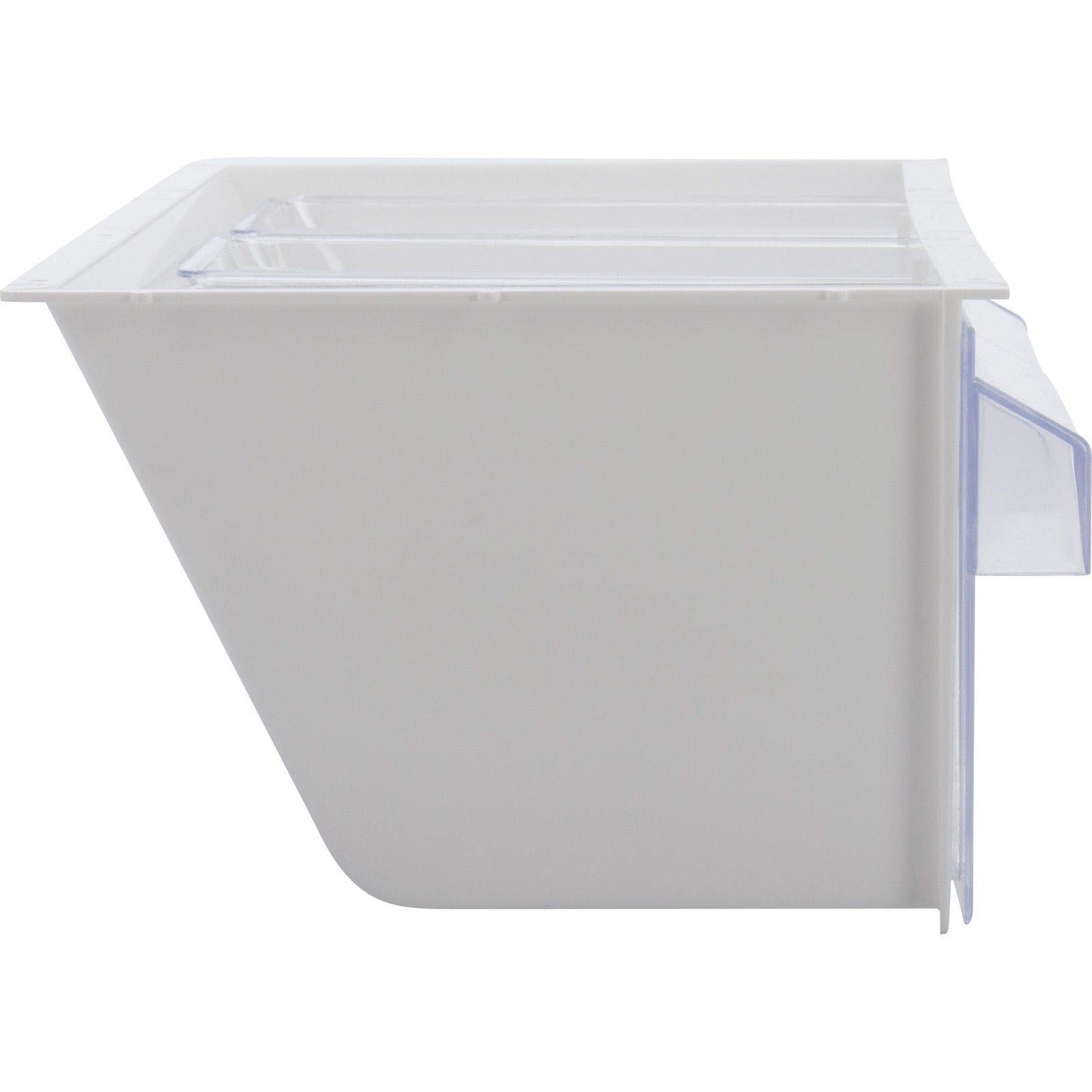 Westmark Contenitore a cassetti, 3 cassetti, Capacità: 1 l l'uno, Plastica, Milano, Trasparente/Bianco, 76072240