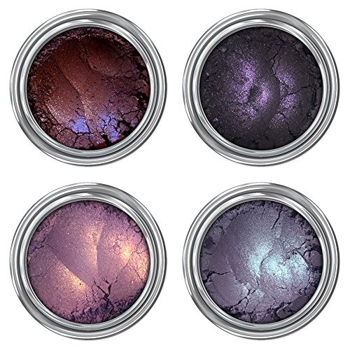 Concrete Minerals Eyeshadow, Longer-Lasting With No Creasing, 100% Vegan And Cruelty Free, Loose Mineral Powder, Handmade In Usa (Black Magic) #TOP17