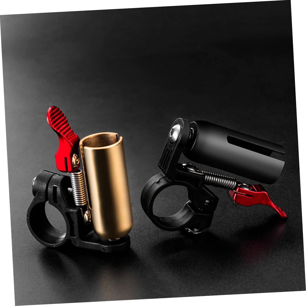 BESPORTBLE Anillo de Bicicleta Mountain Bike Bicicleta de Estrada Bicicleta btt bocina de Bicicleta Divertida Alarma bocina de Bicicleta clásica Accesorios para Equipos de Ciclismo Black