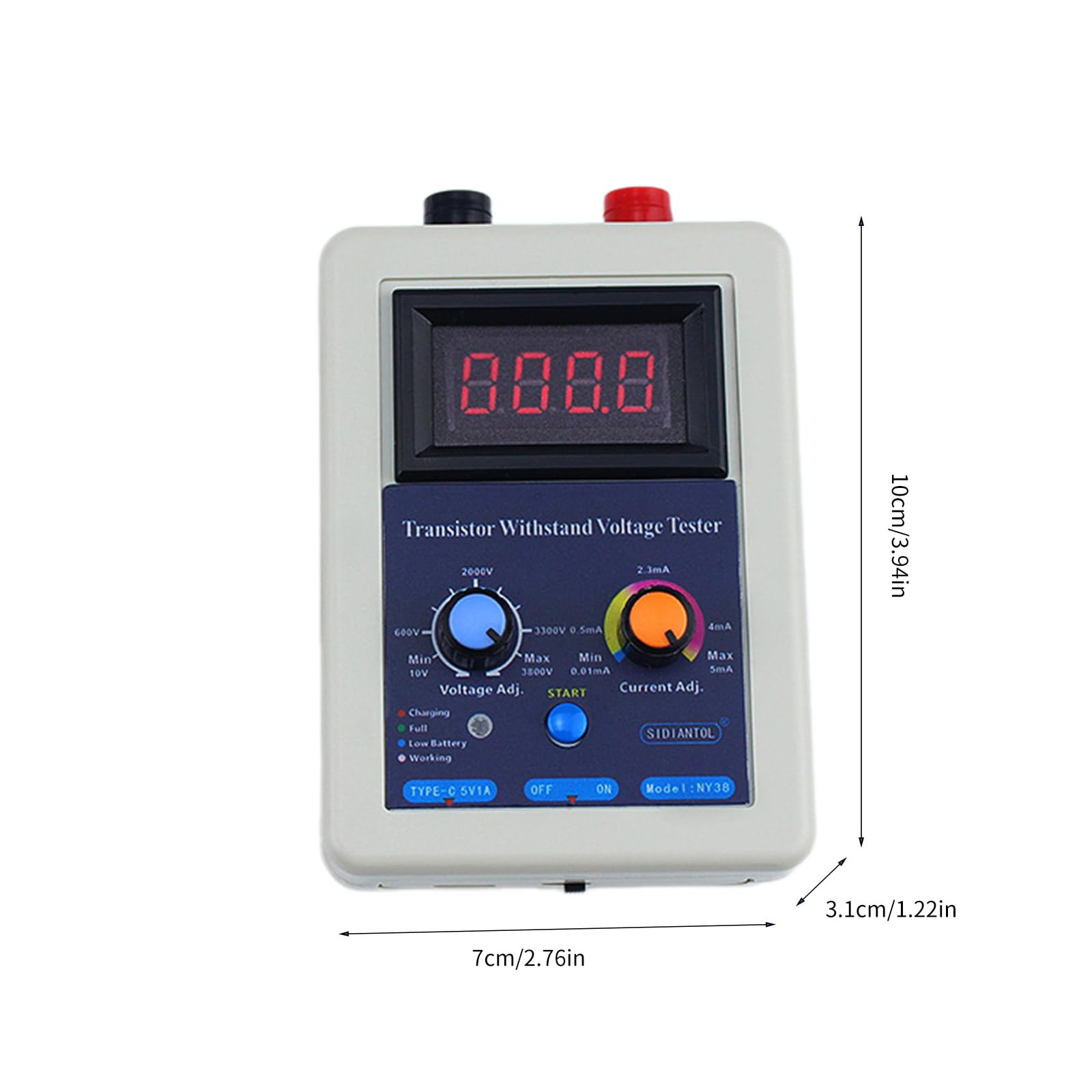 0-3800V IGBT Meter Transistor Tensioni Tester Diodo Triodo Transistor Resistere Tensioni Strumento di Prova