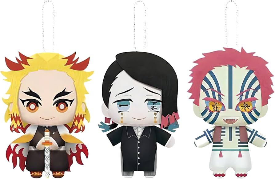 Amazon.co.jp: 鬼滅 ともぬい 伍ノ型 ぬいぐるみ 煉獄杏寿郎 猗窩座 魘