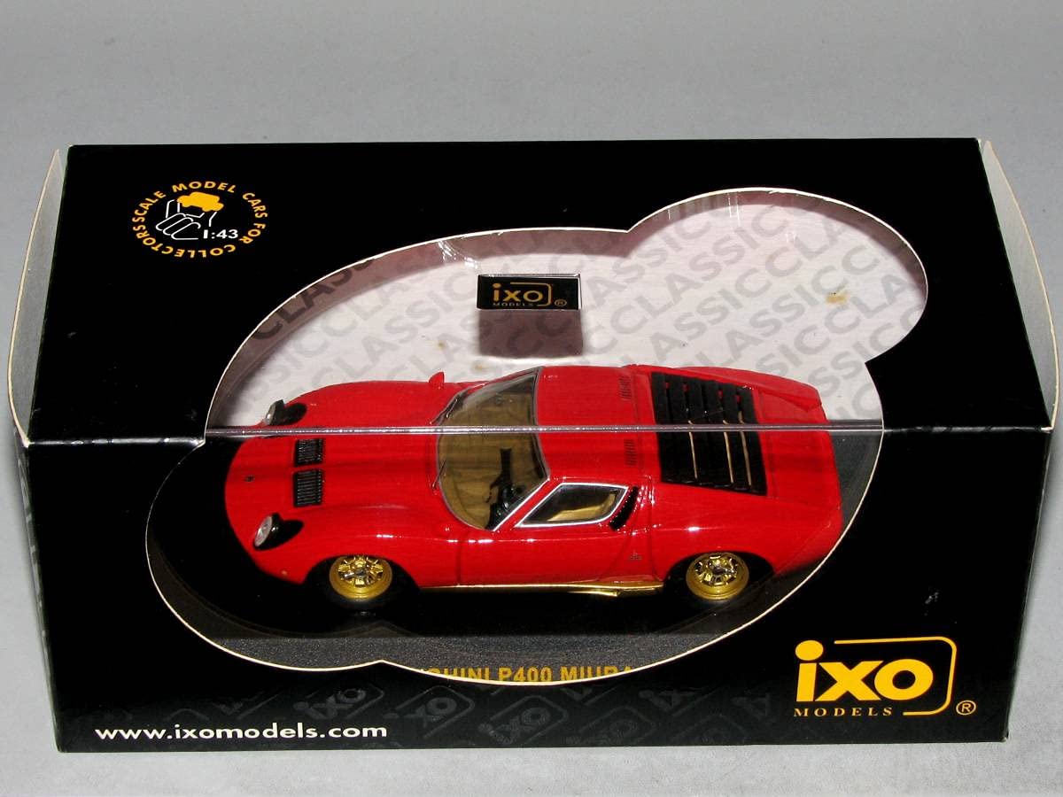Amazon | ixo 1/43【ランボルギーニ ミウラ P400 SV 1972