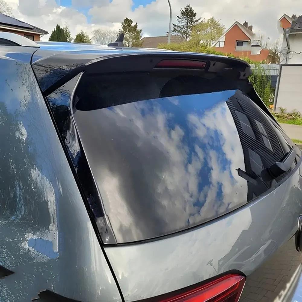 Laterale Lunotto Posteriore Ala Trim Per VW Per Tiguan Per MK2 Per TSI Per TDI Per R Per Line 2017-2023 Baule Posteriore Ala Di Coda Bodykit Tuning | Carbon Look