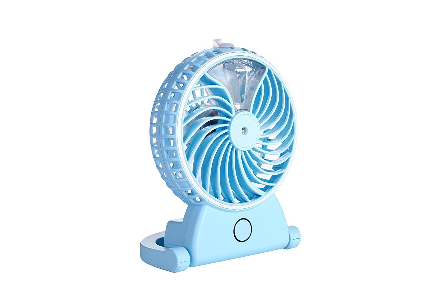 Veetop Handheld Mini USB Desk Misting Fan Water Spray Fan Rechargeable Portable Personal Cooling Mist Humidifier Fan for Home Office and Travel