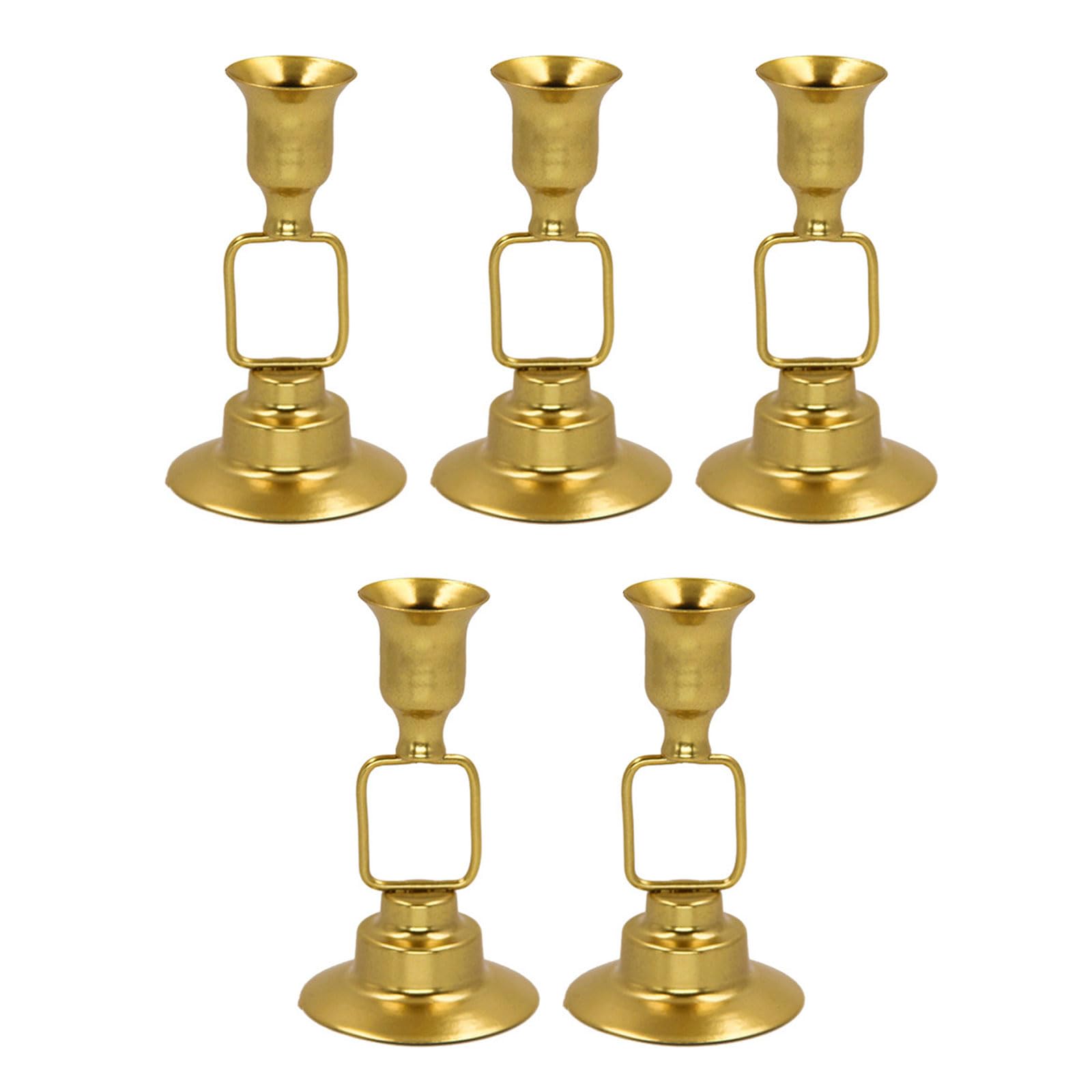 Tsophreniq Candleholder Metal Stand, Artistic Vintage French Type Holder for Contemporary Decoration French Vintage Holder