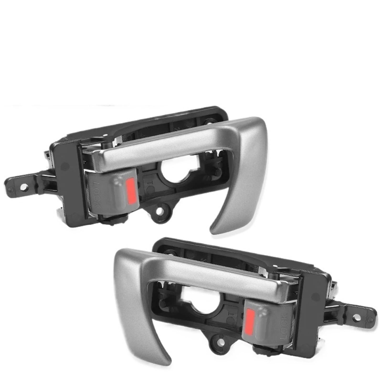 Punxdda 1Pair Car Inner Handle 82620-2B010 82610-2B010 For Hyundai For Santa Fe 2007 2008 2009 2010 2011 2012 Interior Door Handle(1Pair)