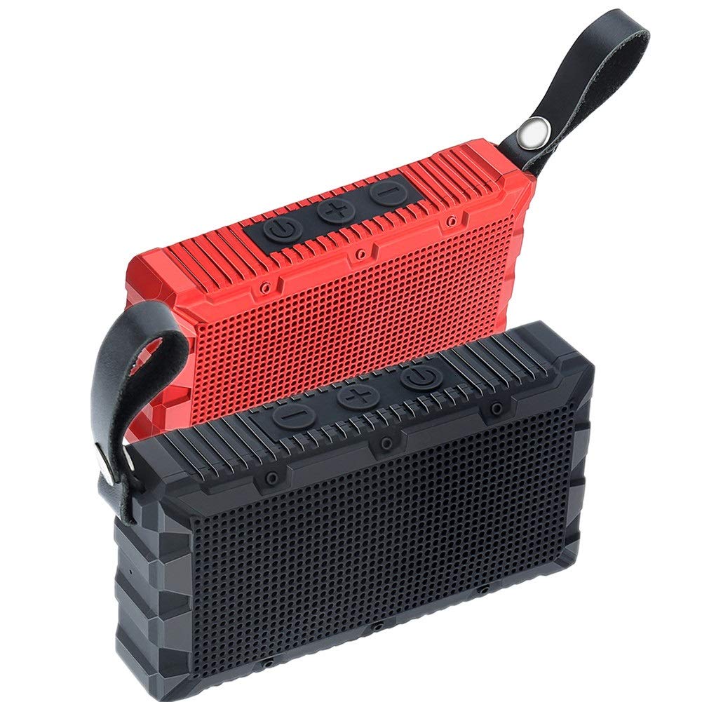 Enceinte Bluetooth Portable Imperméable IP67 Format de Poche Stéréo Mains Libres Bluetooth 4.1 pour Douche de Plage et Plein Air