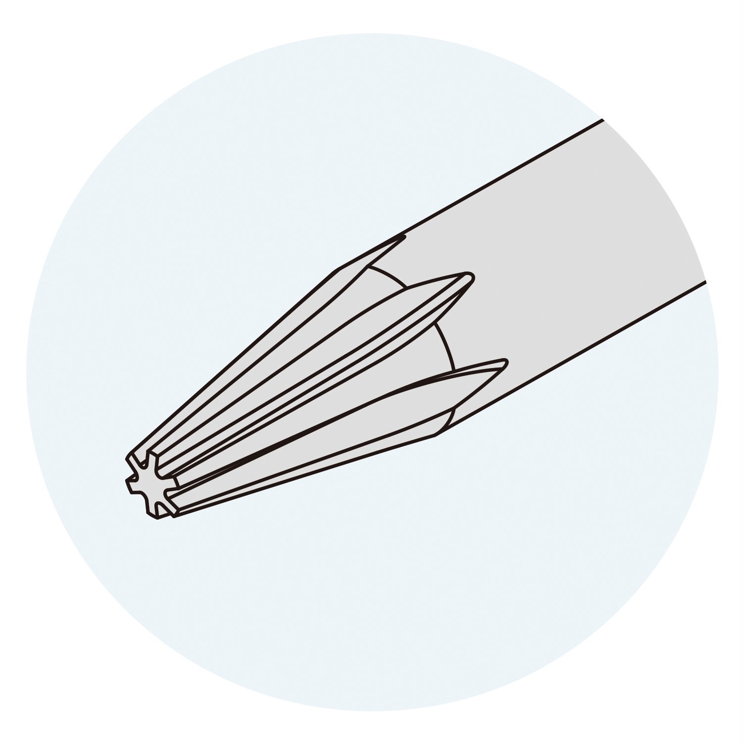 Engineer DTX-08 Special Screw Driver for Line Recessed Screws