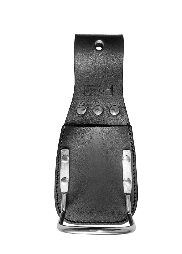 GERÜSTBAU PROFI SET Magnet Wasserwaage 25cm + Gerüstbauratsche 19/22 + Latthammer + 3 Halter + Gürtel 120cm, Schwarz (Gürtel 120cm)