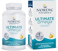 Vista 8 de Nordic Naturals Ultimate Omega, sabor a limón, 180 geles suaves, 1280 mg de Omega-3, aceite de pescado Omega-3 de alta potencia con EPA y DHA